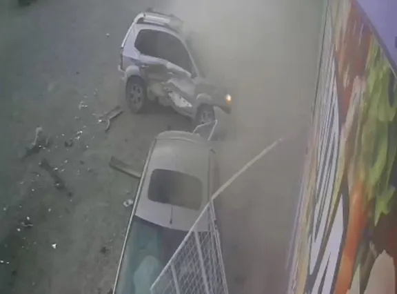 Dos hospitalizados tras el terrible accidente en barrio René Favaloro