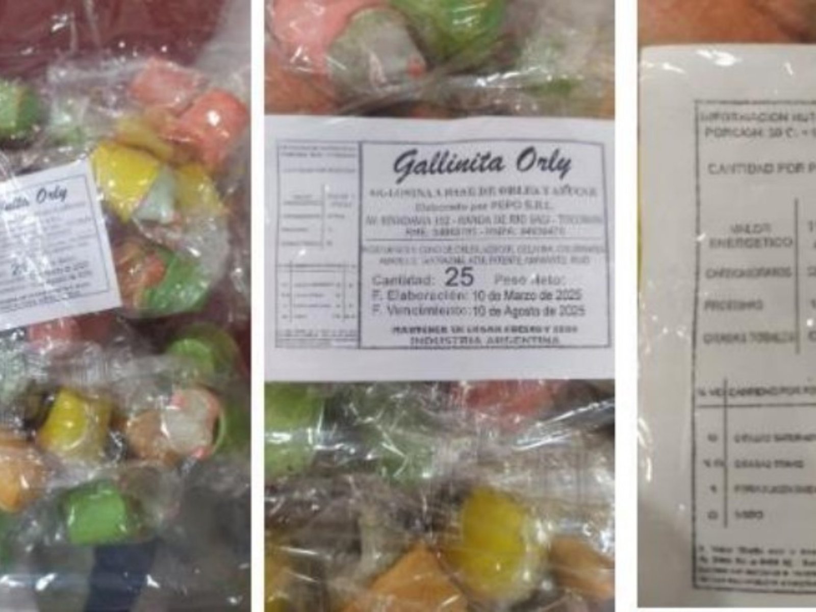 ANMAT prohibió la elaboración y venta de una popular golosina