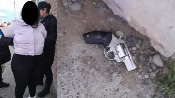 Aprehendieron a una mujer armada tras una riña en la vía pública