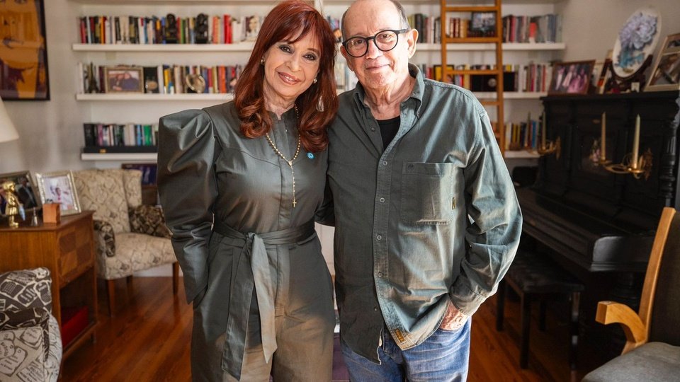 Cristina Kirchner se reunió con Silvio Rodríguez | En San José 1111