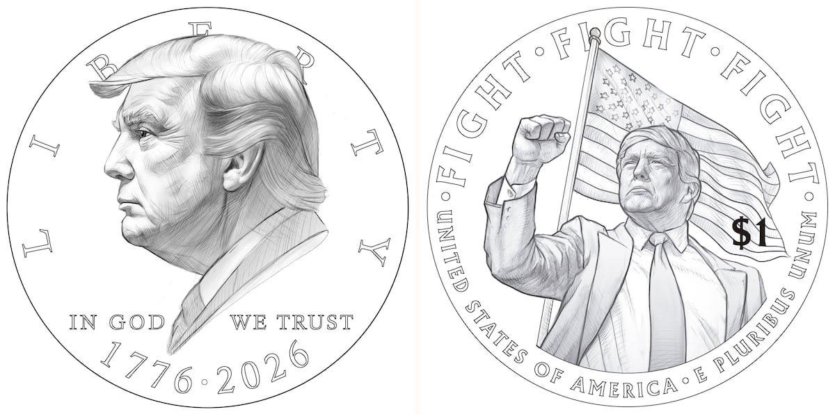 El Departamento del Tesoro de Estados Unidos planea acuñar una moneda con la efigie de Trump | Economía