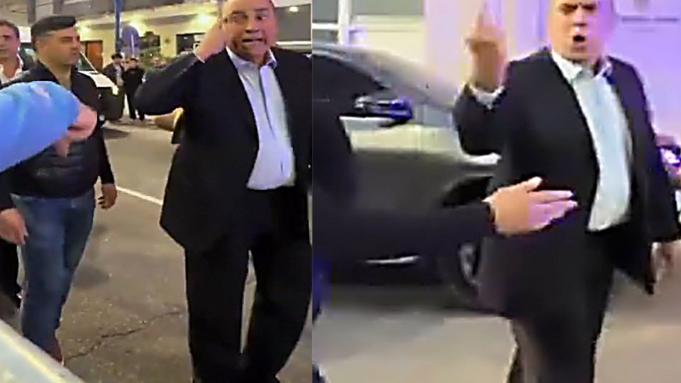 El «fuck you» de Francos a un vecino que le reclamaba por el endeudamiento | Obsceno gesto del jefe de gabinete en Mar del Plata