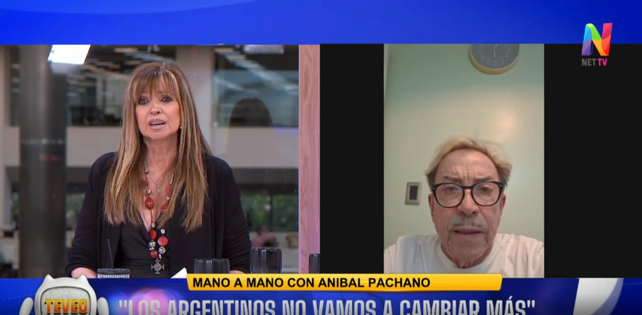 Exclusivo de 'Te veo': Aníbal Pachano expresó que a "a Wanda Nara le arman un circo como si fuera Susana Giménez" y "antes había talento"