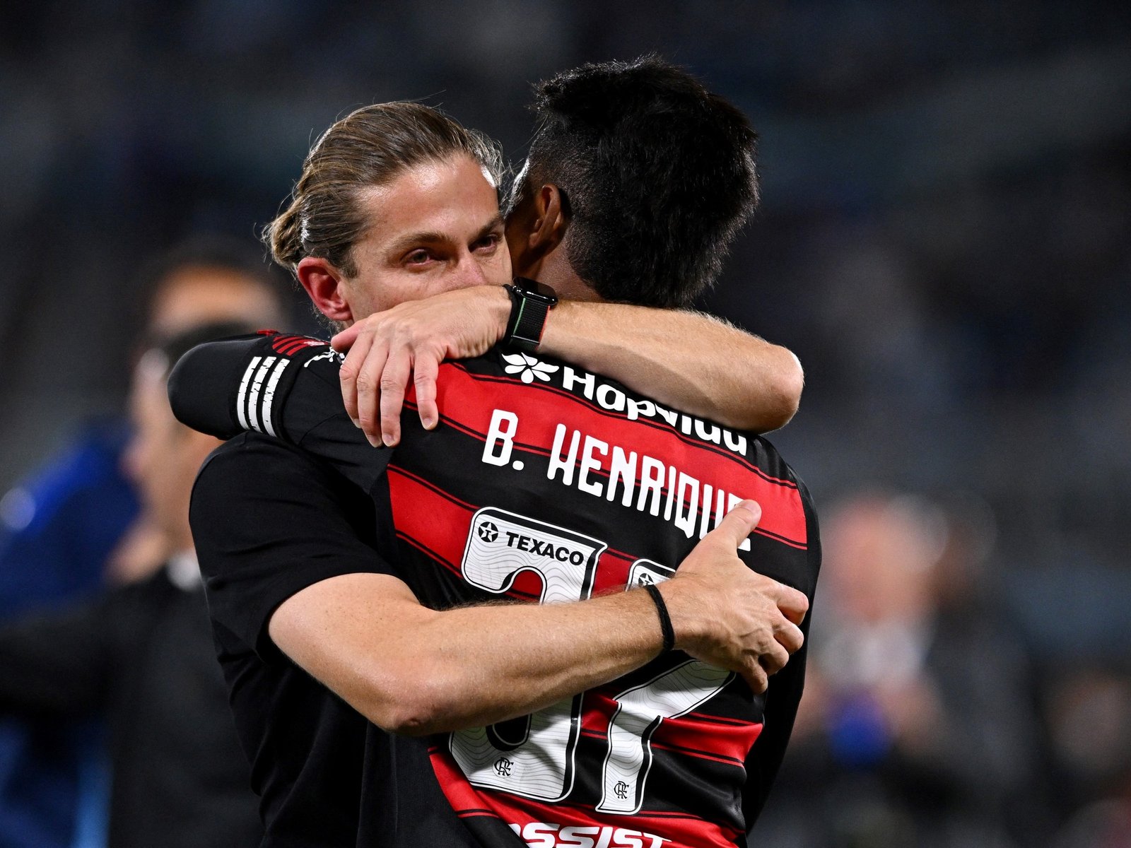 Filipe Luis marcó de manera contundente la diferencia entre Flamengo y Racing