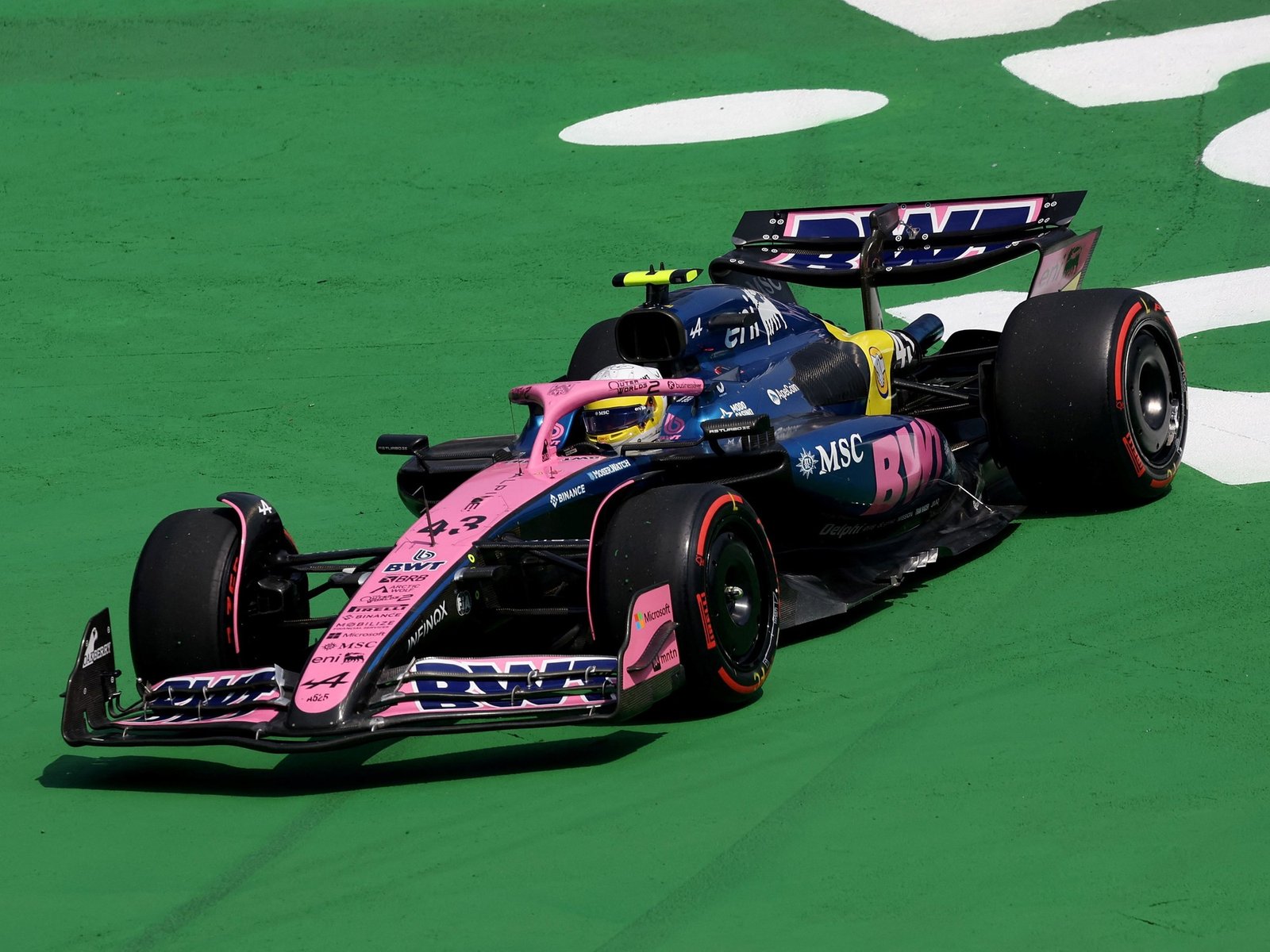 Franco Colapinto les ganó a Aron y Gasly, sus dos principales competidores en Alpine y terminó el viernes «muy contento»