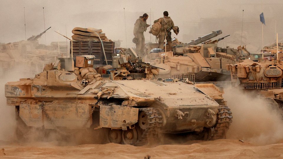 Franja de Gaza: arranca el plan de paz con un repliegue israelí  | El ejército israelí anunció la puesta en marcha de alto el fuego 