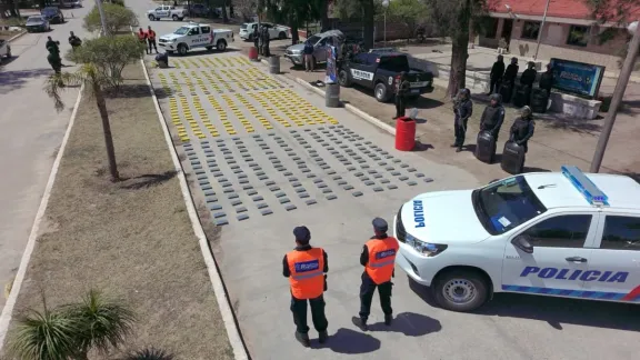 Incautan casi 600 kilos de cocaína en Santiago del Estero valuada en más de 4 millones de dólares
