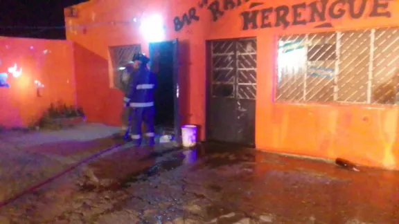 Incendio intencional en un bar de Comodoro