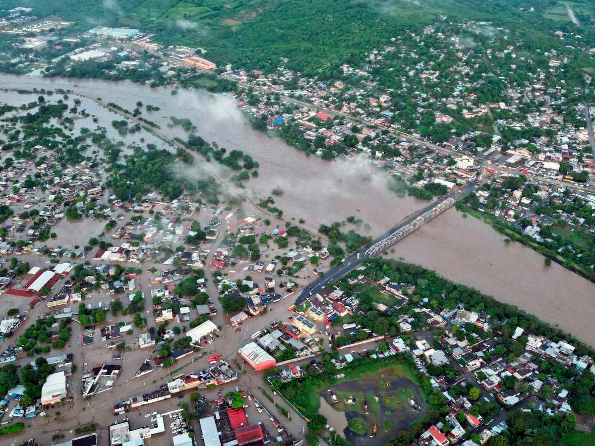 México se inunda: las lluvias dejan al menos 23 personas muertas y emergencia en varios estados