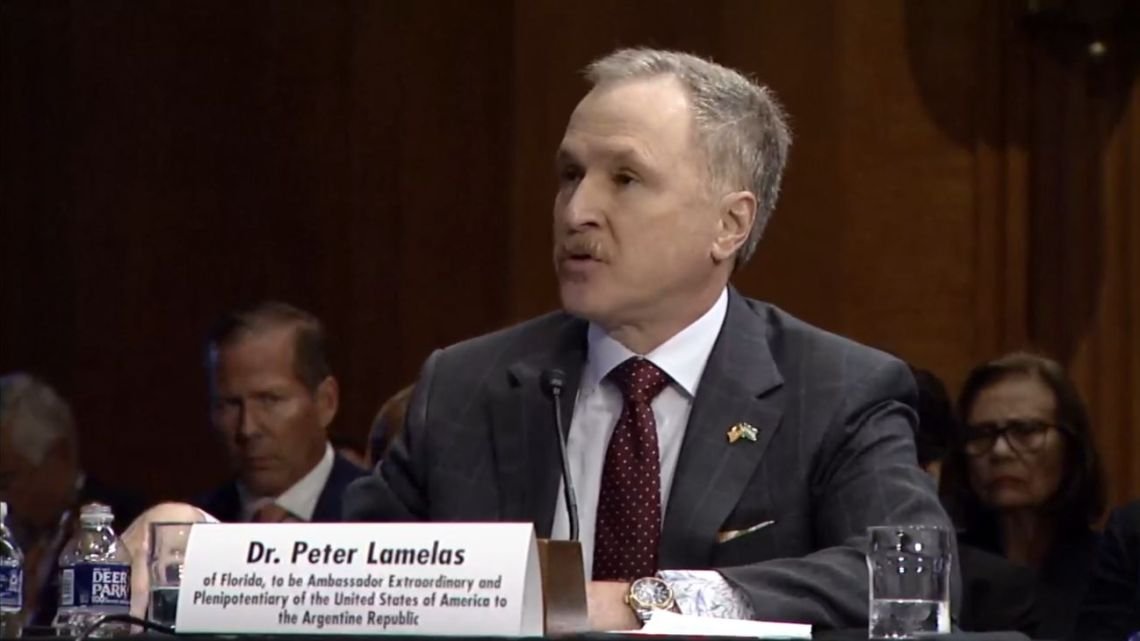 Peter Lamelas aseguró que firmas norteamericanas y de Occidente evalúan un desembolso histórico en el país