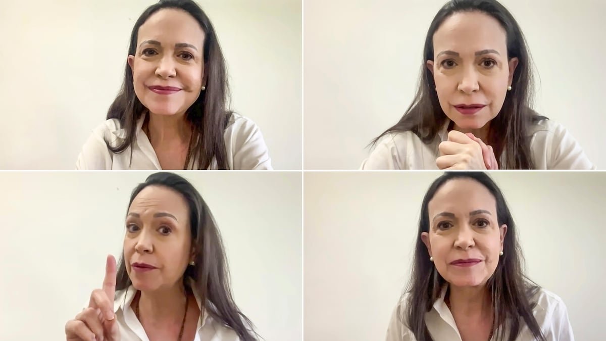 Premio Nobel de la Paz: María Corina Machado: “Maduro decide, pero va a salir con o sin negociación”