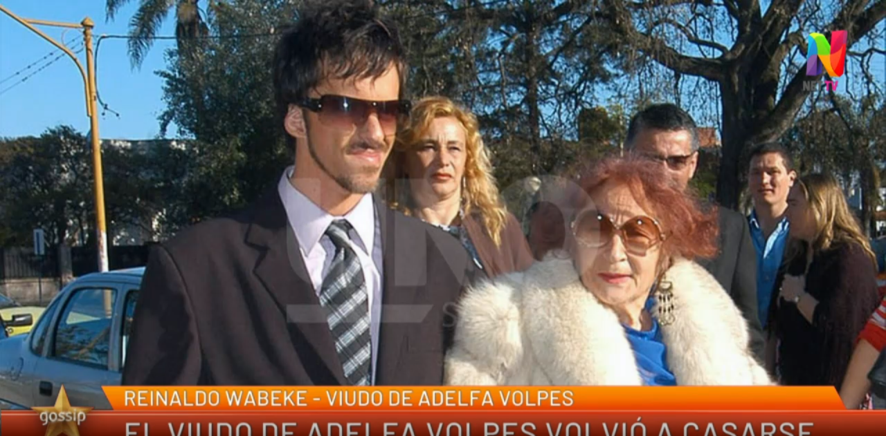 Reinaldo Wabeke se casó con un hombre de 26 años