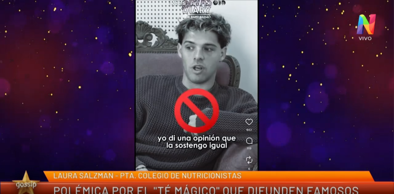 Santi Maratea "redobló la apuesta" y Marisa Brel también promocionó el "té mágico": fuerte repudio de una nutricionista