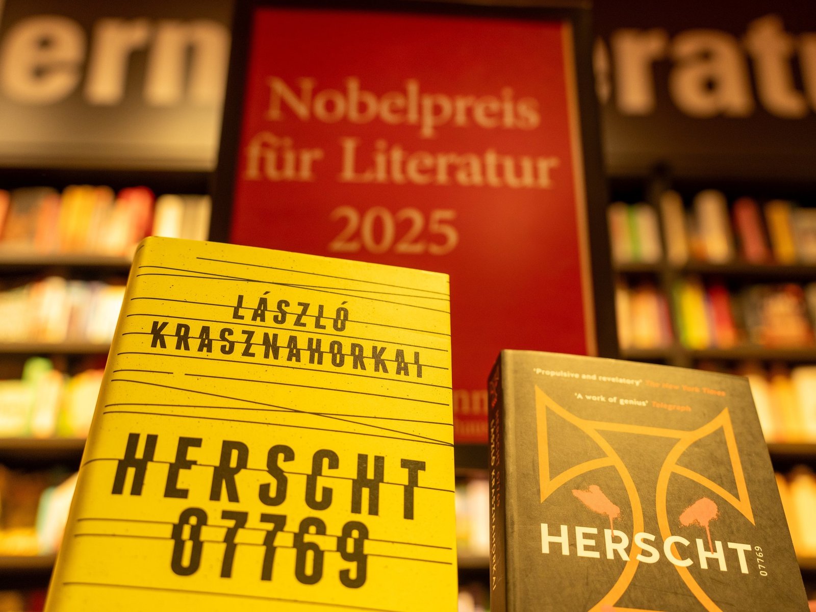 Siete libros del Premio Nobel de Literatura 2025, el húngaro László Krasznahorkai