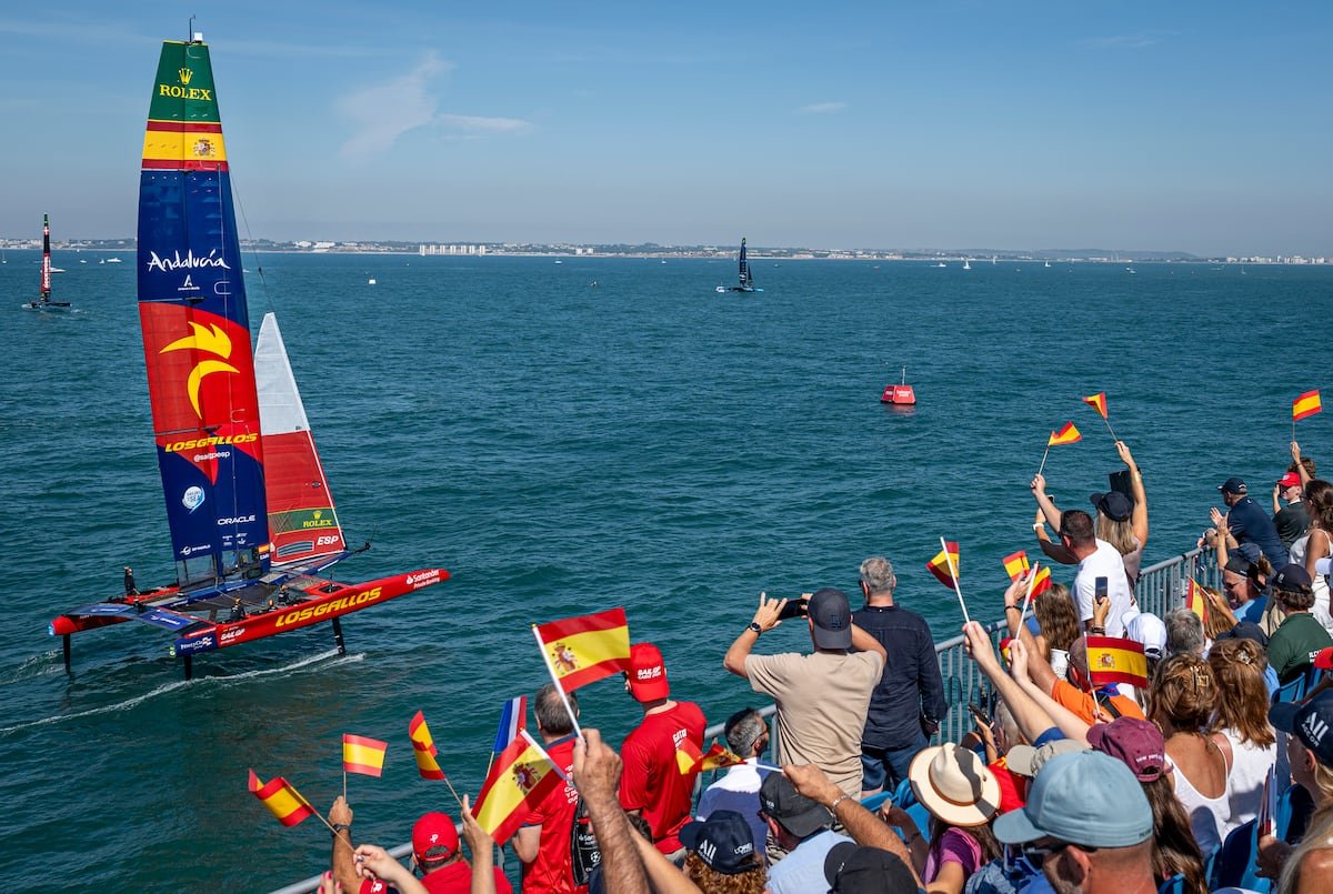 Sin viento no hay paraíso para el velero español de SailGP | Deportes
