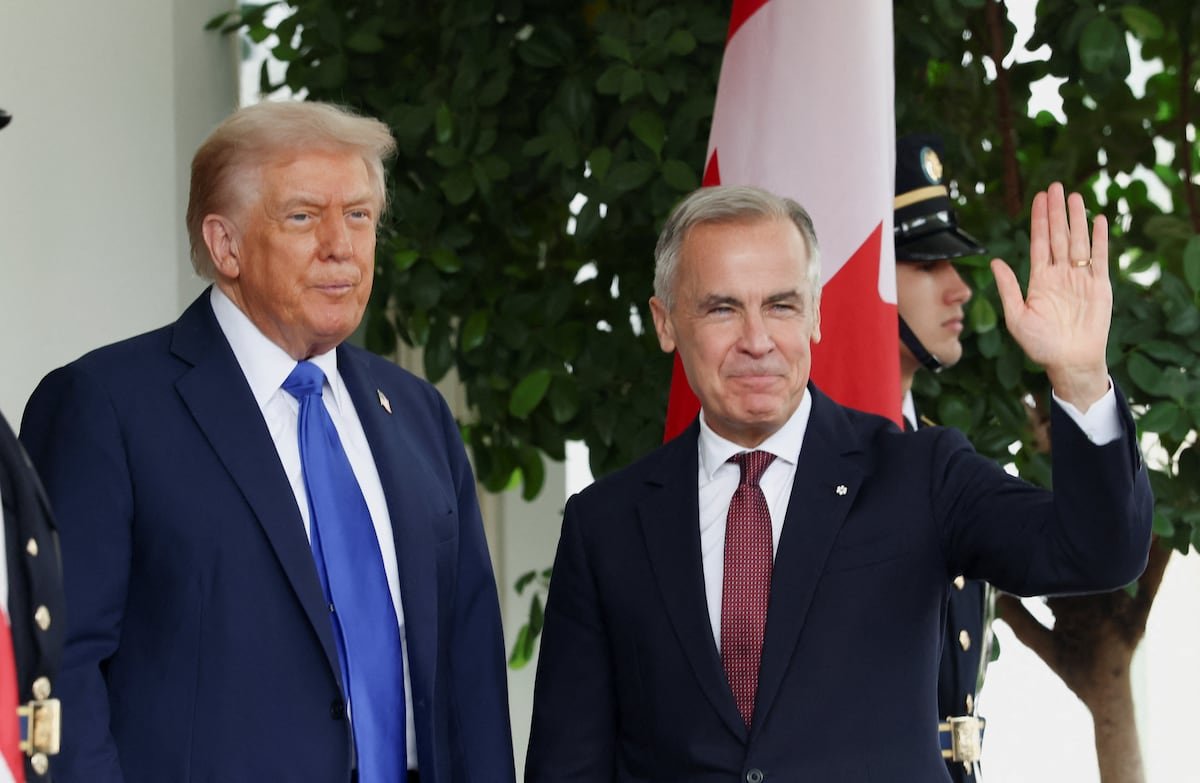 Trump y Carney ultiman un acuerdo comercial para resolver “un conflicto natural” entre vecinos | Internacional