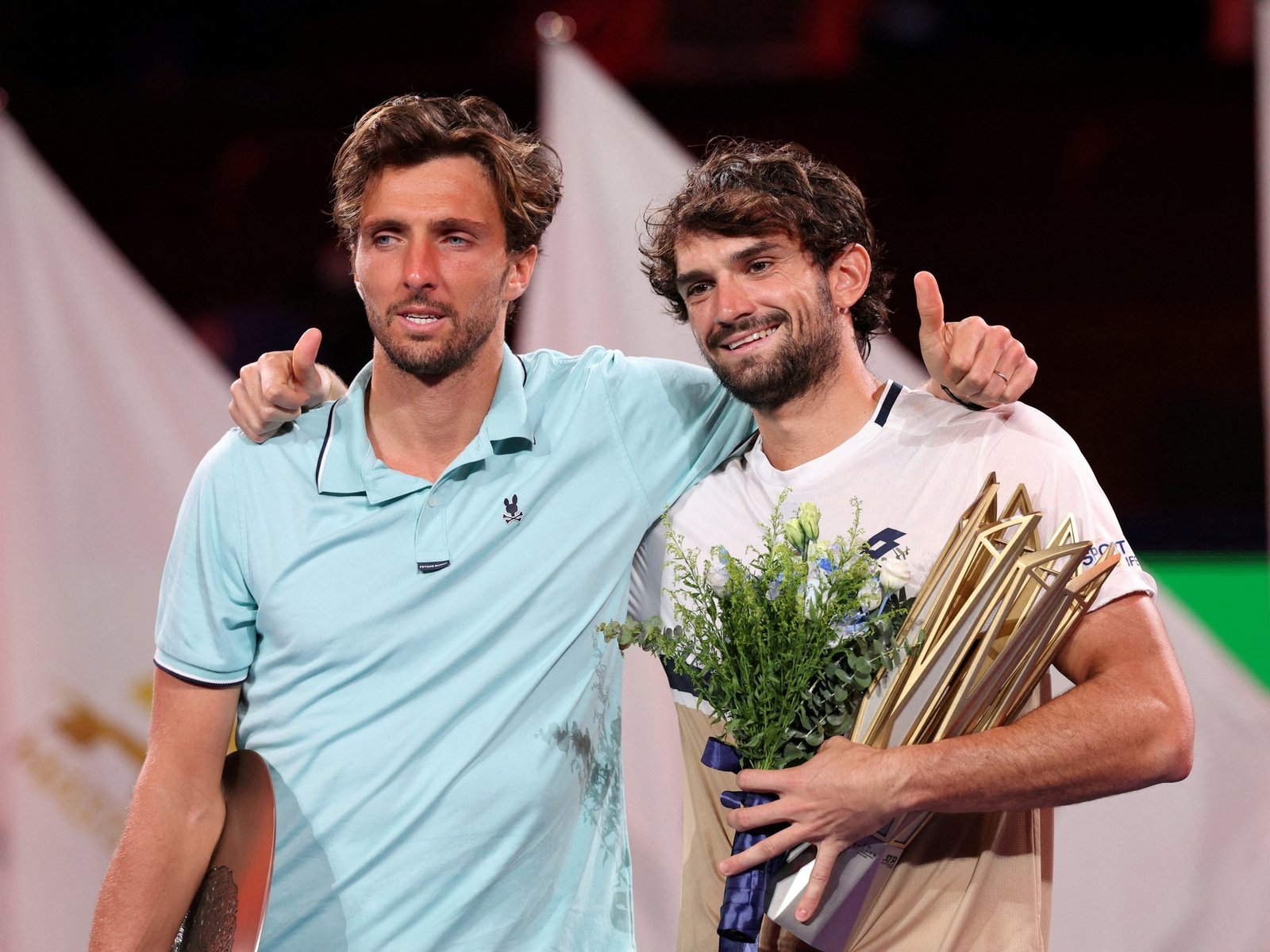 Vacherot y Rinderknech repiten la final de Shanghai en el Masters 1000