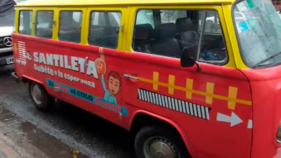 Volvió a escena la Santileta