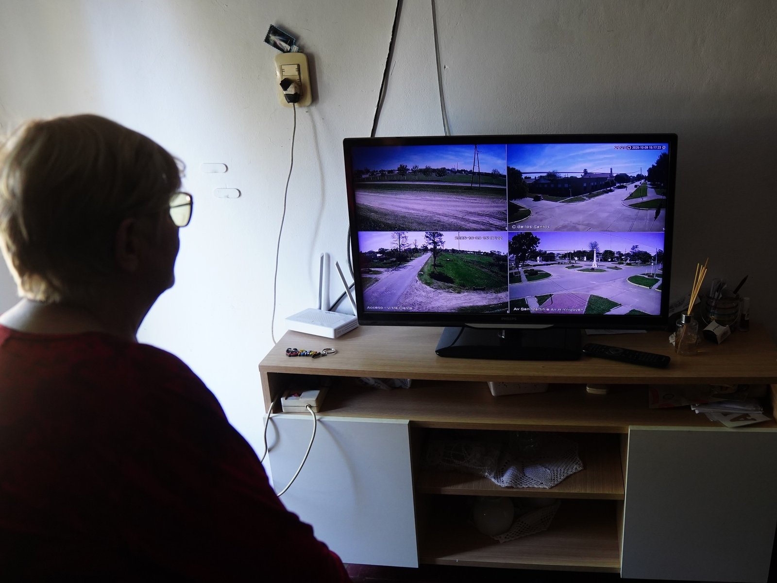 el «Gran Hermano» de Gobernador Mansilla donde todos ven lo que hacen los demás