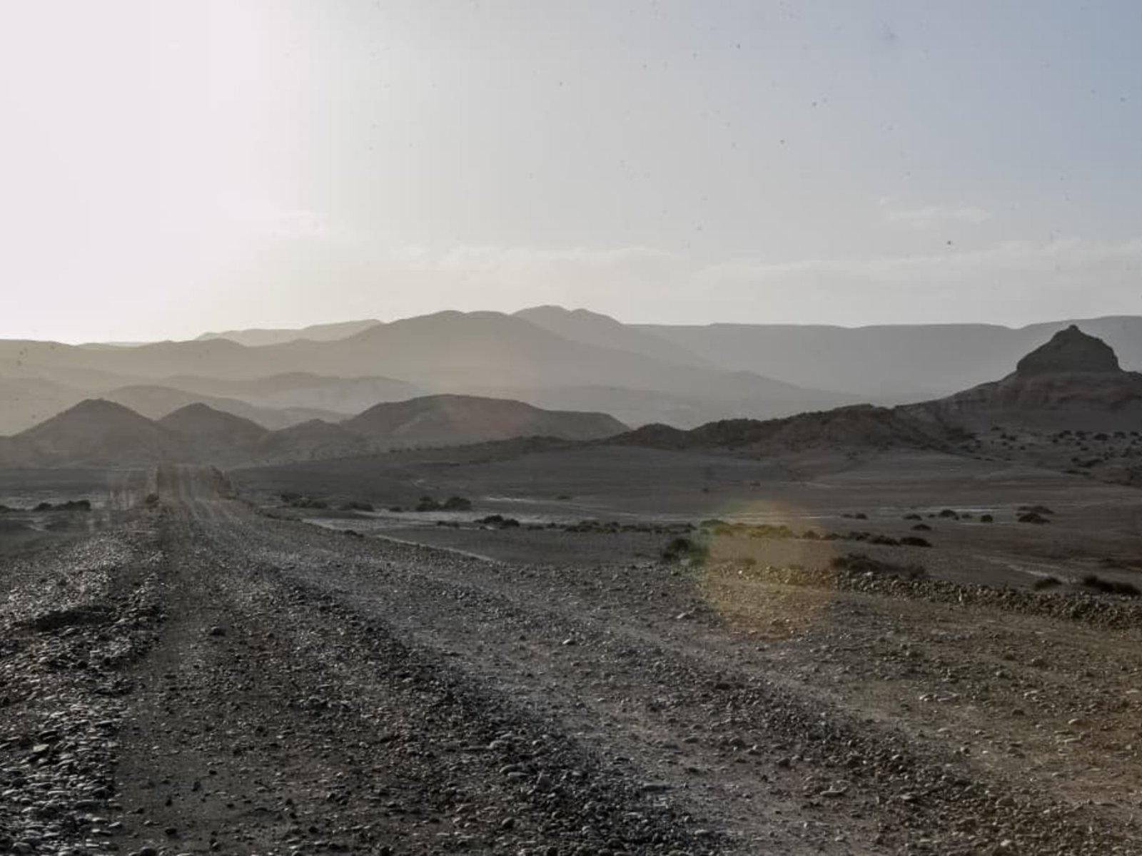el camino donde Juana y Pedro desaparecieron sin dejar rastros