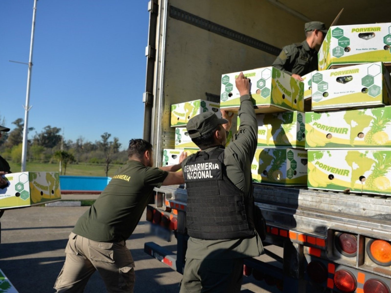 incautaron un cargamento narco valuado en millones de dólares