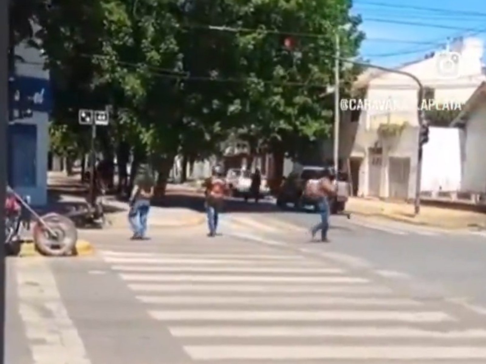 las imágenes del ataque en La Plata