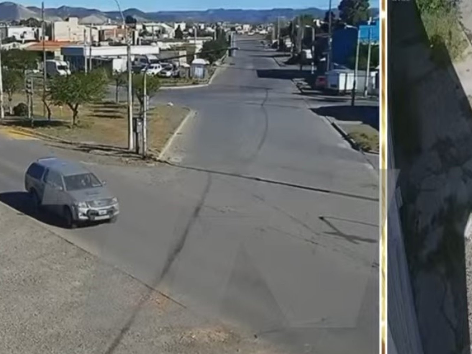 un video los muestra en su camioneta rumbo a Camarones