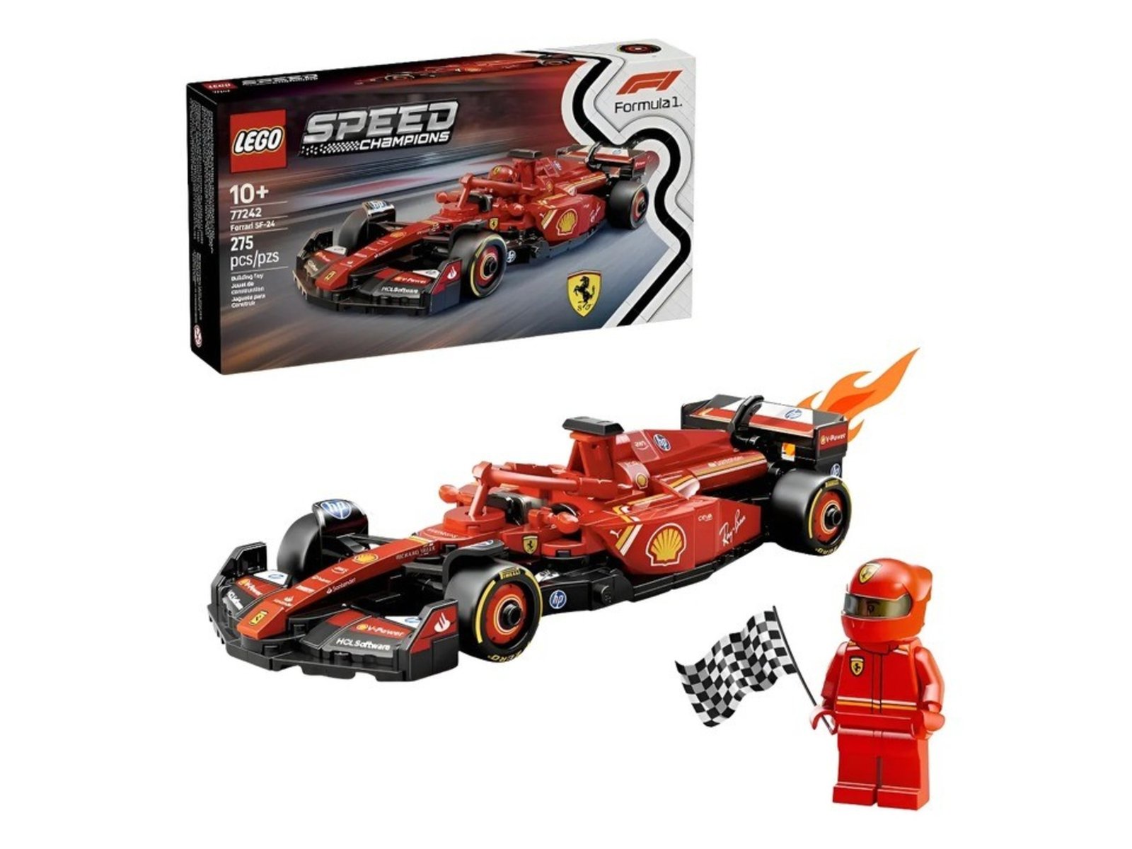 ¿Fanático de la Scuderia? Este Lego del auto de Ferrari es todo lo que está bien :: Olé