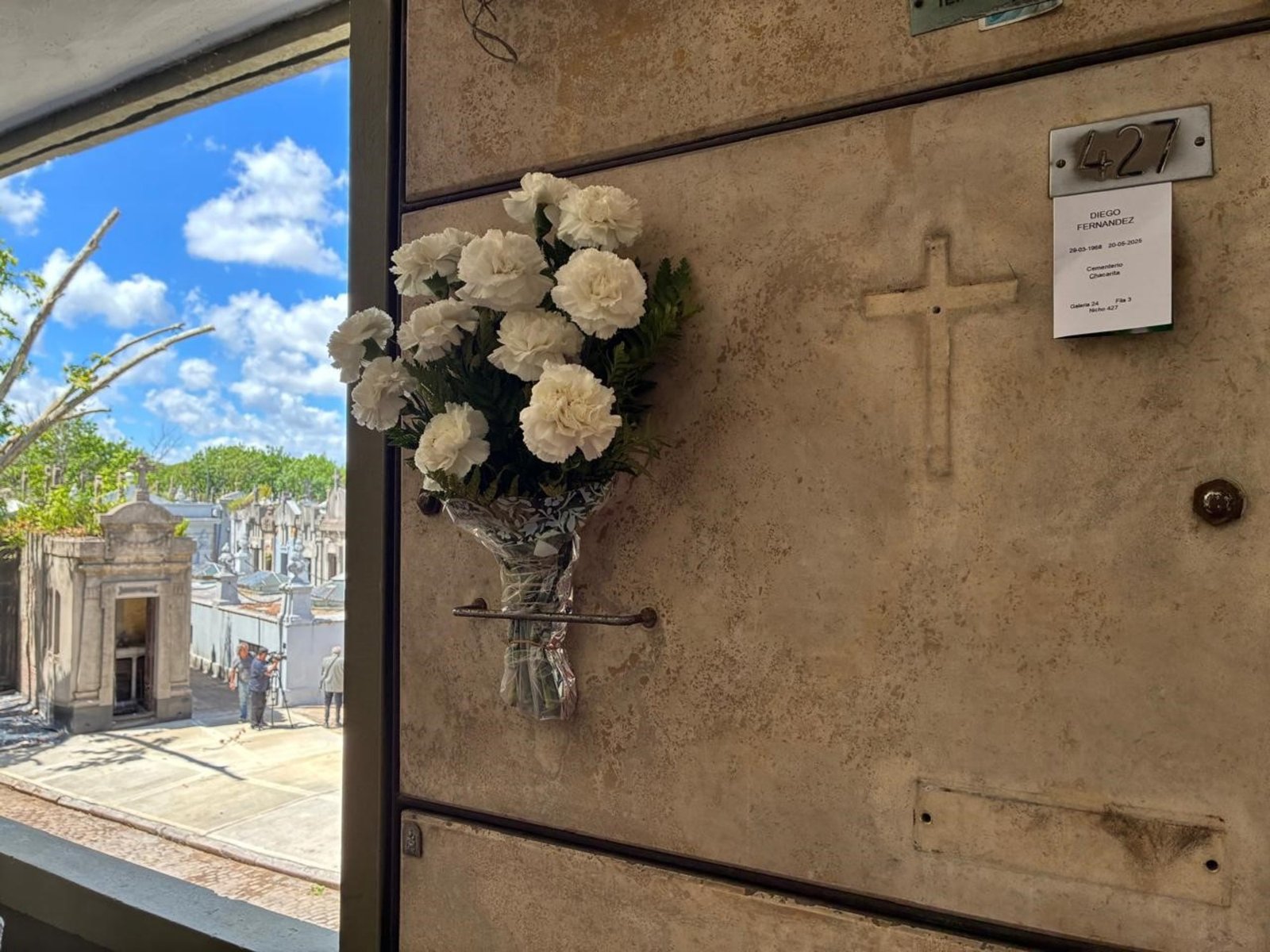 41 años después entregaron los restos de Diego Fernández a su familia