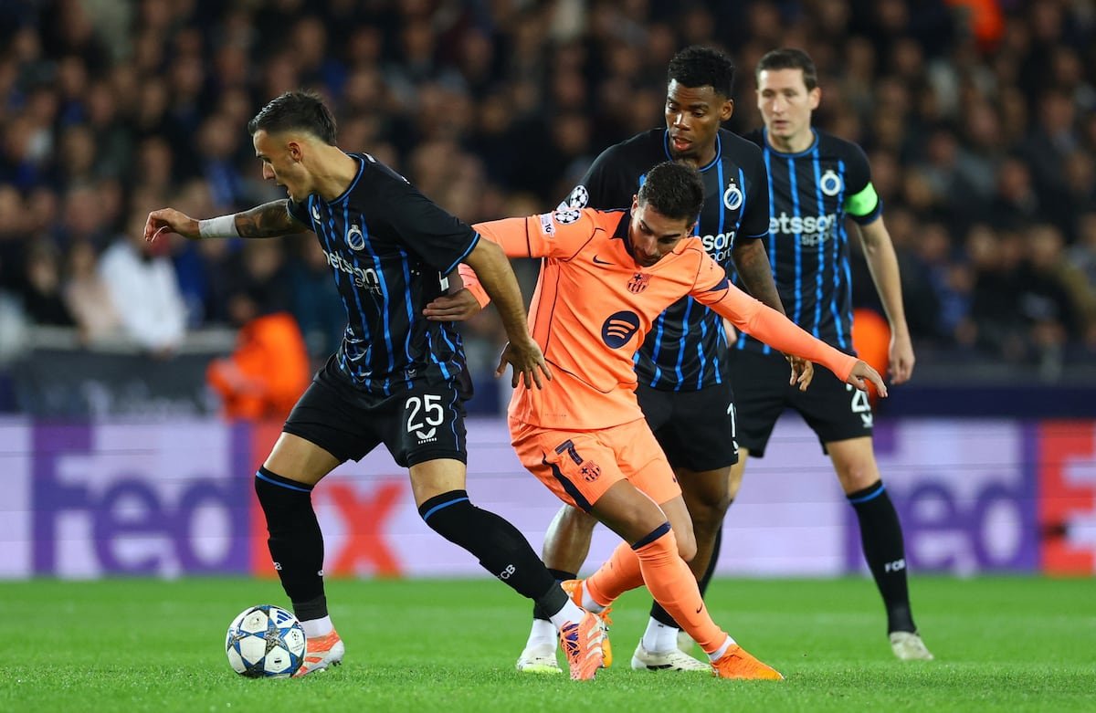 Brujas – Barcelona en directo | Los belgas vuelven a ponerse por delante