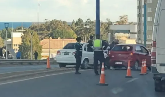 Choque en el ingreso al Centro de Comodoro