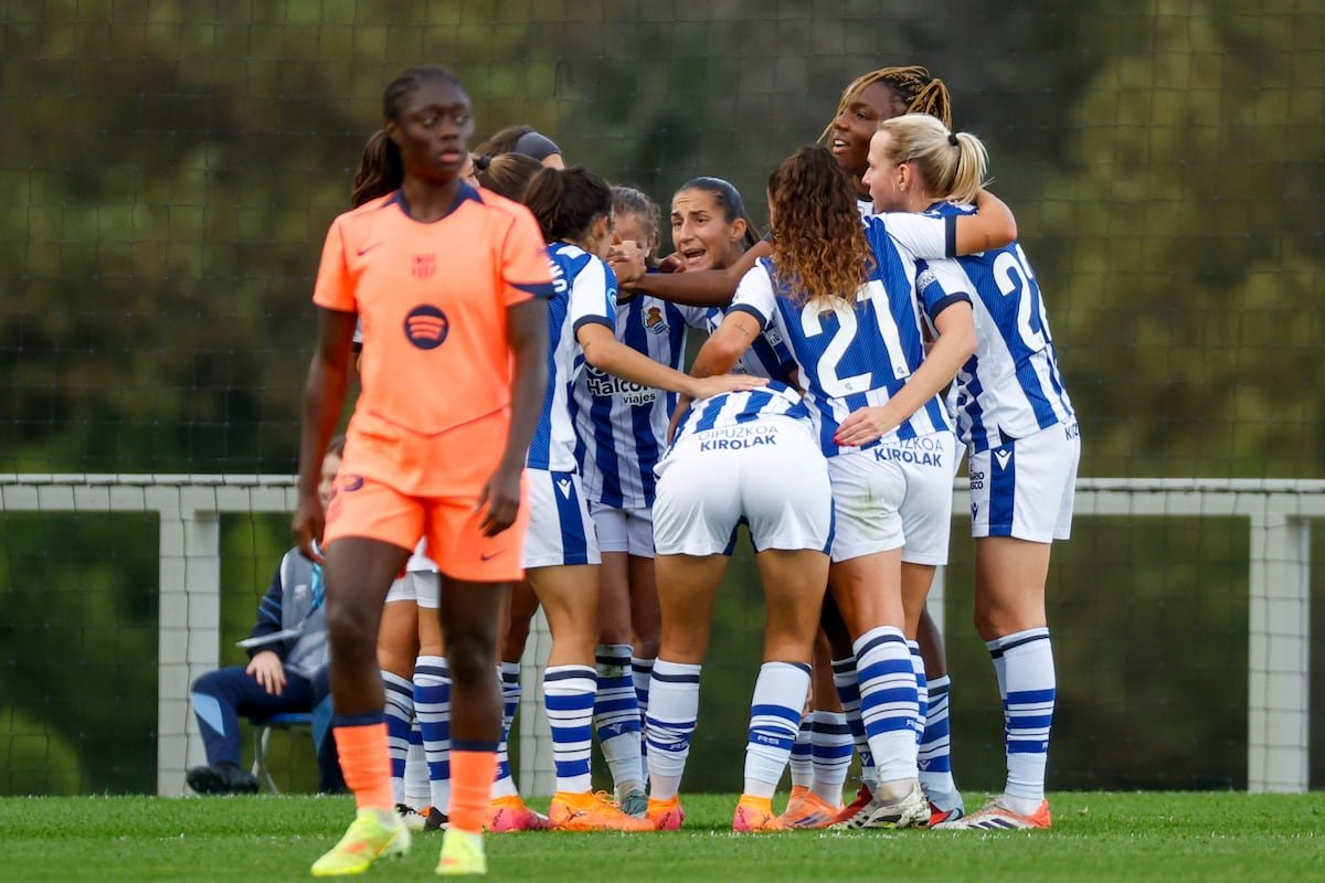 El Barcelona pierde como visitante en liga después de dos años y medio ante el gran muro de la Real Sociedad | Fútbol | Deportes