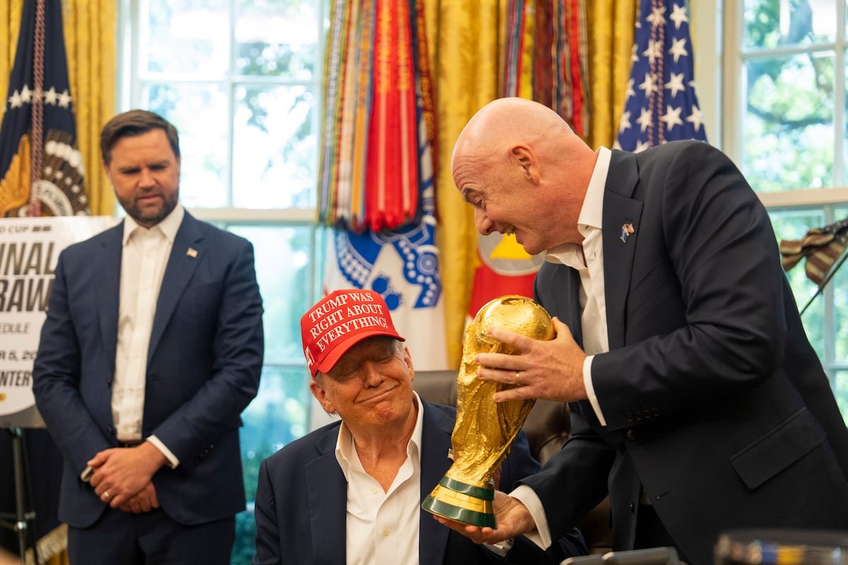 El oportuno idilio entre Infantino y Trump para que el mundo MAGA ame el fútbol | Deportes