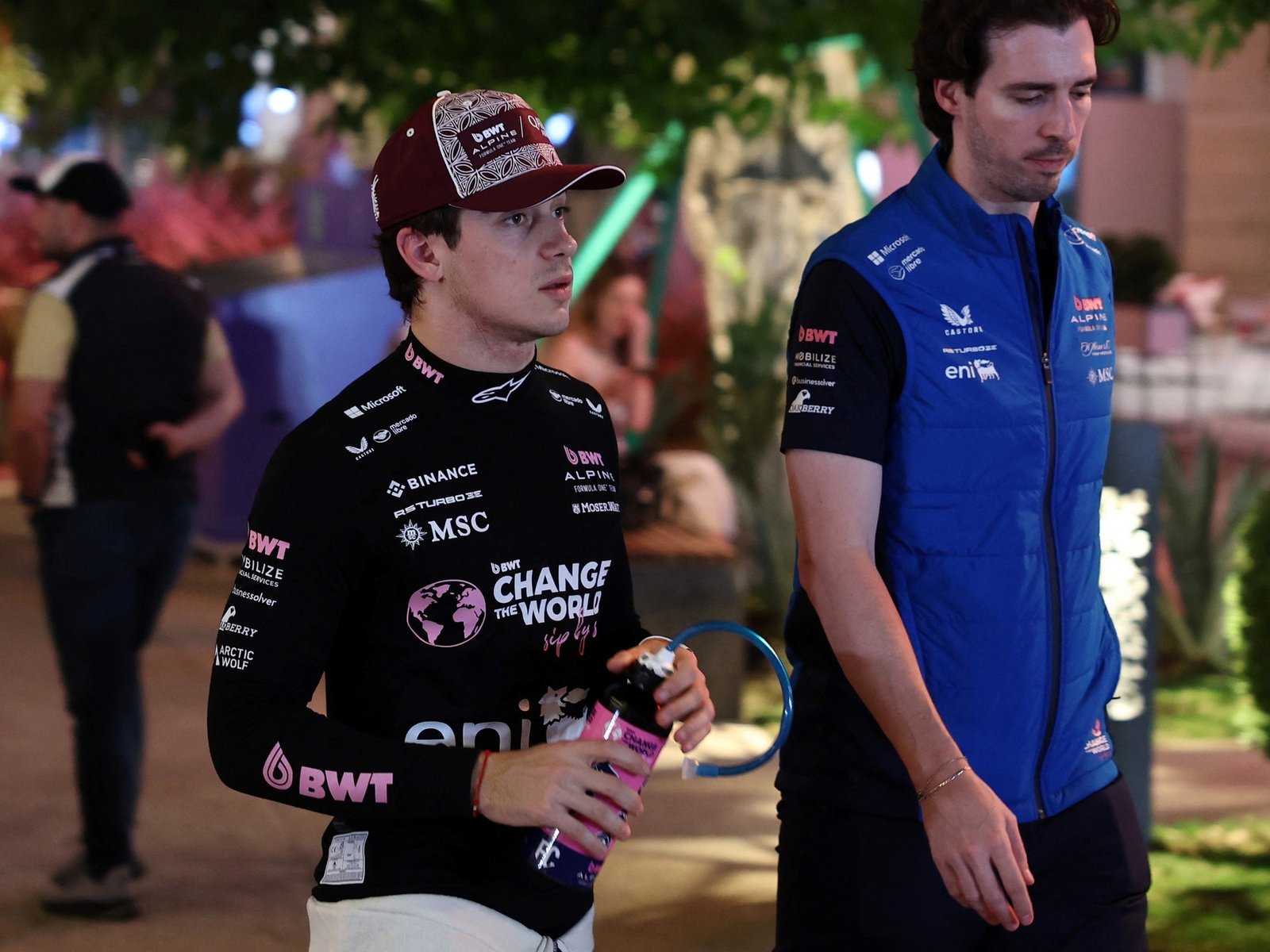 Franco Colapinto estiró su fin de semana negro en el GP de Qatar, se quejó porque «el auto no va» y largará desde el fondo