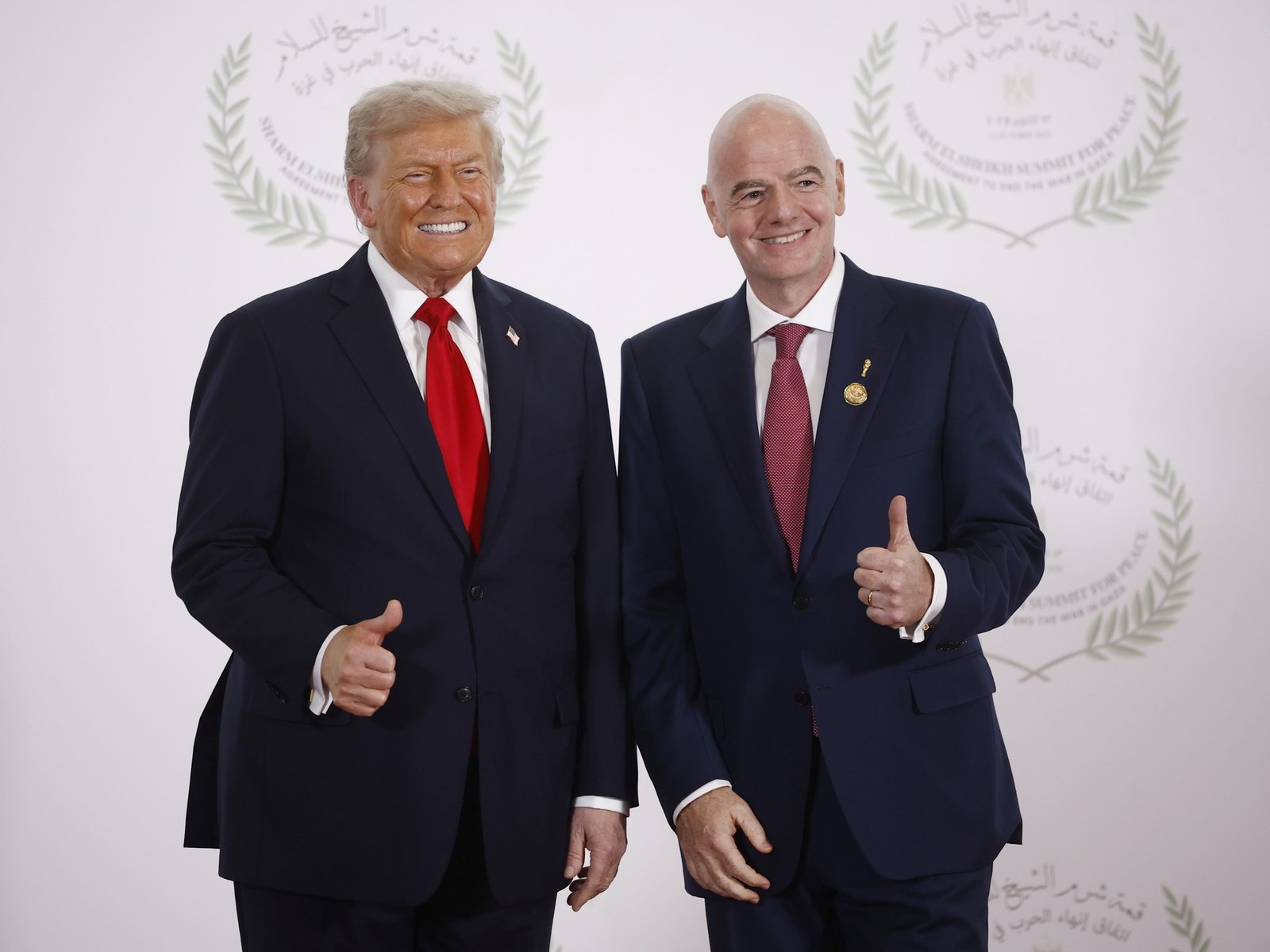 Gianni Infantino entregará el nuevo «Premio FIFA de la Paz» durante el sorteo del Mundial 2026 y Donald Trump es el gran candidato