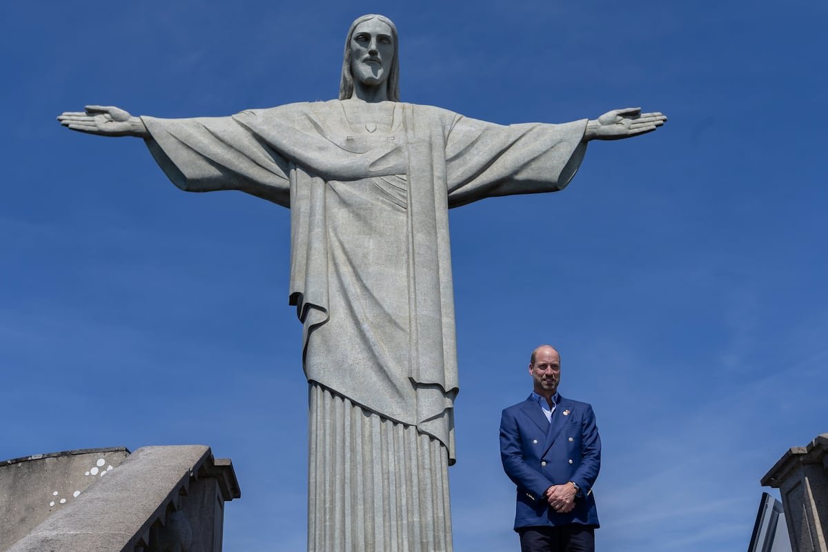 Guillermo de Inglaterra recrea el histórico posado de Diana de Gales junto al Cristo Redentor tres décadas después | Gente