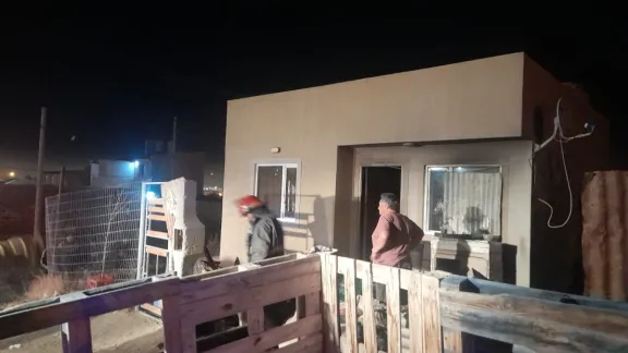 Incendio en una vivienda de Comodoro: solo hubo daños materiales