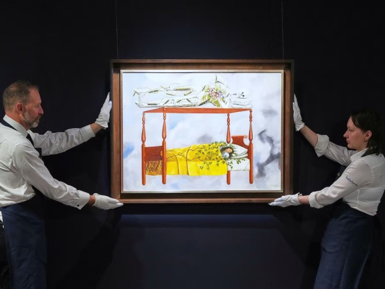 La cama de Frida Kahlo