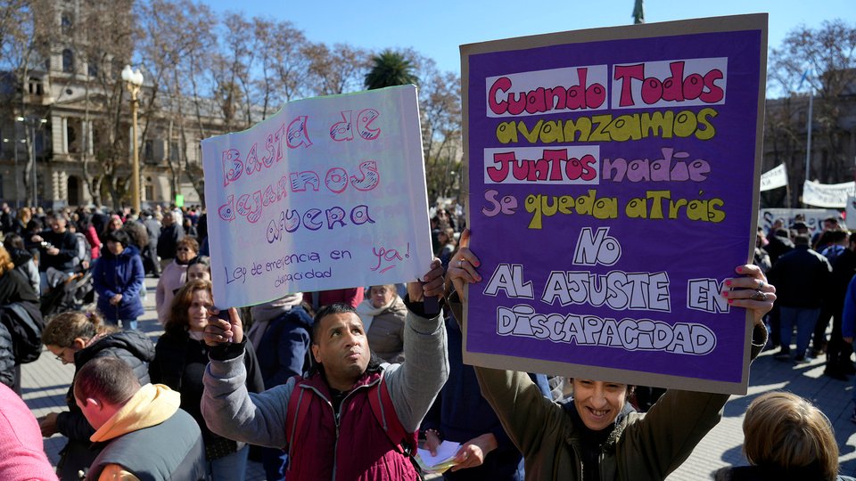 La discapacidad, sin ley y "sin respuestas" del Gobierno