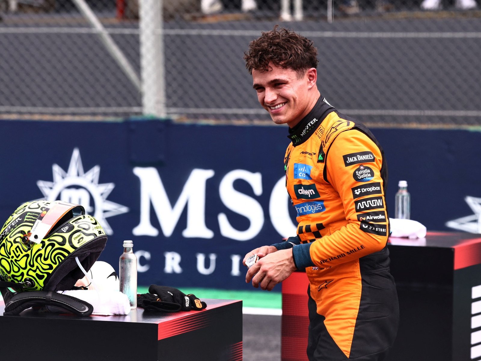 Lando Norris dio en Interlagos un paso más hacia el título en la Fórmula 1