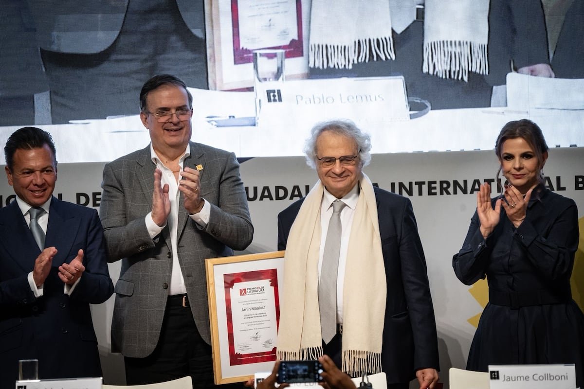 Maalouf inaugura la FIL de Guadalajara: “Vivimos una época aterradora y a la vez fascinante”