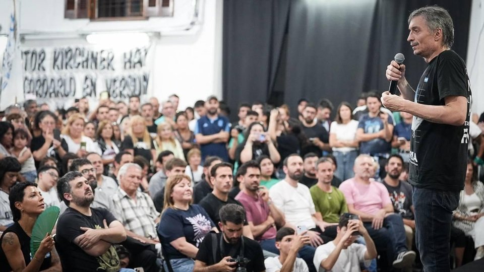 Máximo Kirchner: "Vamos a dar la pelea"