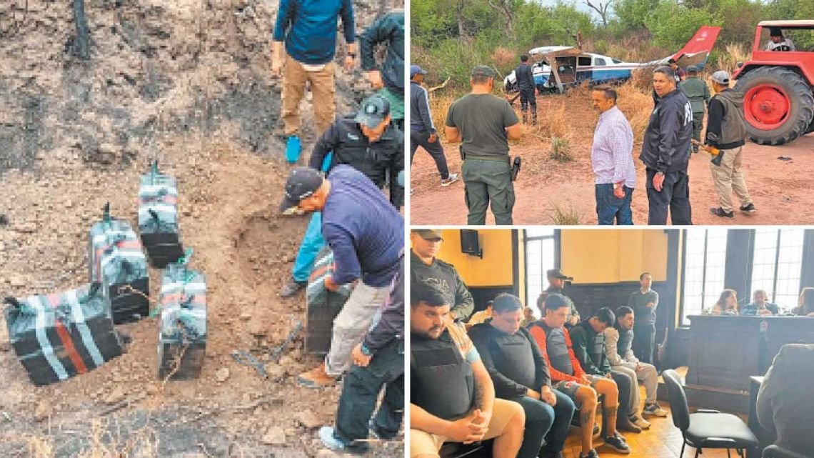 Narcoavioneta: una pista marcada con lona y la compra insólita que los delató