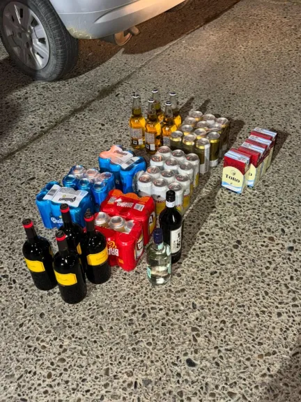 Ni el viento los para: los engancharon haciendo delivery de alcohol