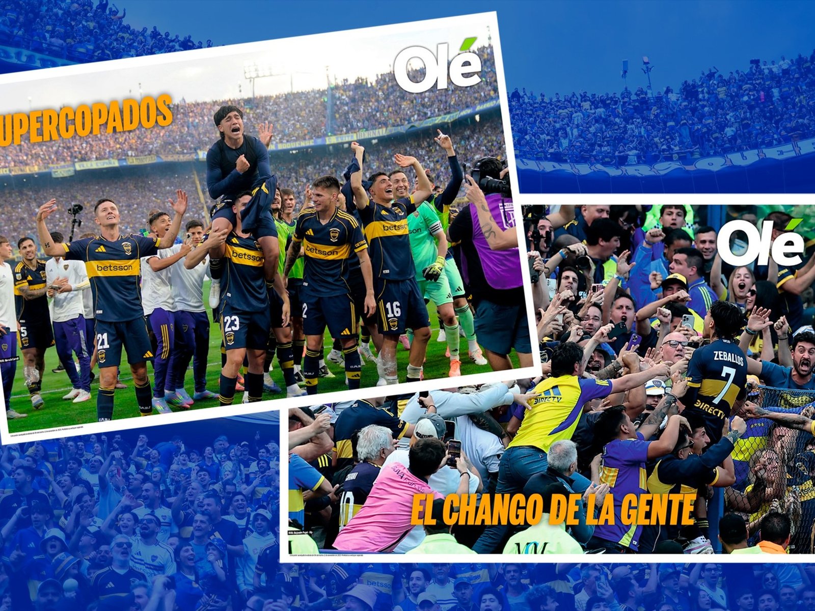 Para seguir el festejo: con tu Olé, el doble póster de Boca tras el triunfazo en el superclásico :: Olé