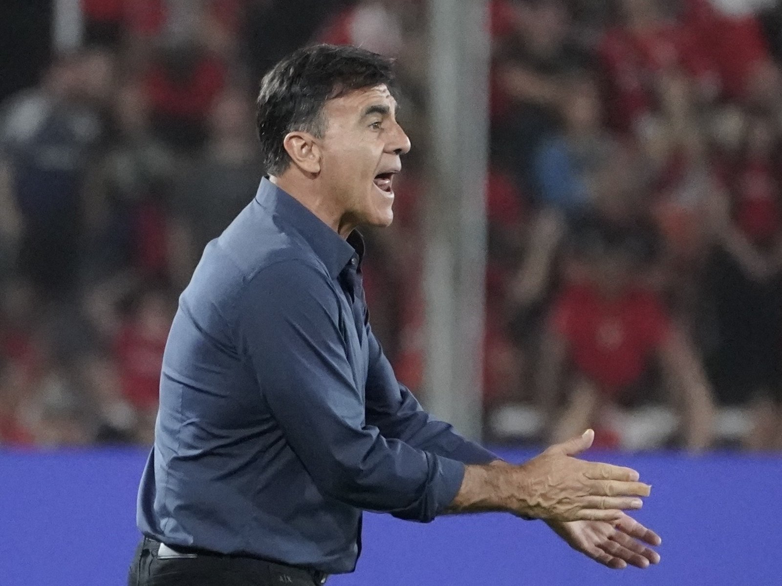 Quinteros: de «ojalá podamos entrar a la Sudamericana» a «la presión es bastante fuerte en este club» :: Olé