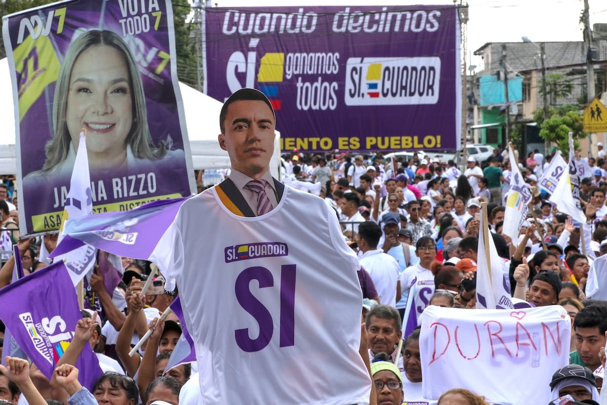 Referendo: Ecuador decide el domingo en una apresurada consulta si reescribe su Constitución