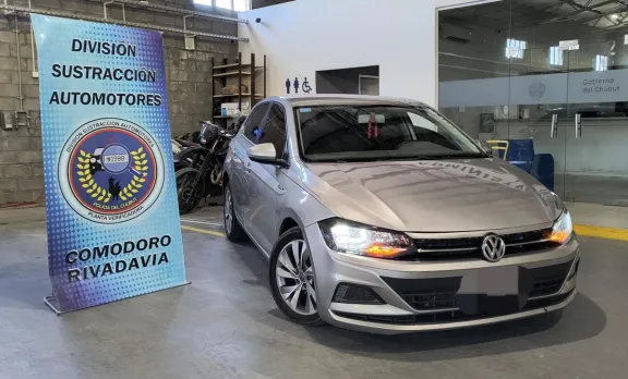 Secuestraron un «auto mellizo» con chapa patente y chasis adulterado en el Centro de Comodoro