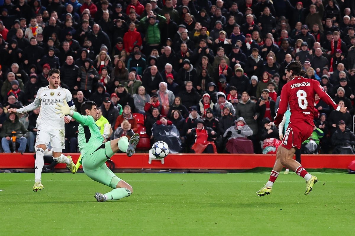 Solo Courtois aguanta en el derribo del Real Madrid en Liverpool | Fútbol | Deportes