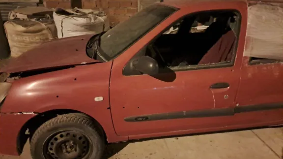 Tiroteo en el Abásolo: Balearon un auto estacionado y secuestraron 30 vainas servidas 